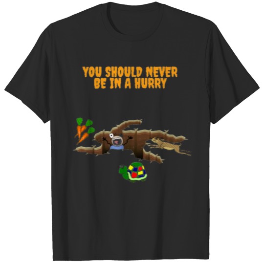 Discover you should never be in a hurry T-shirt
