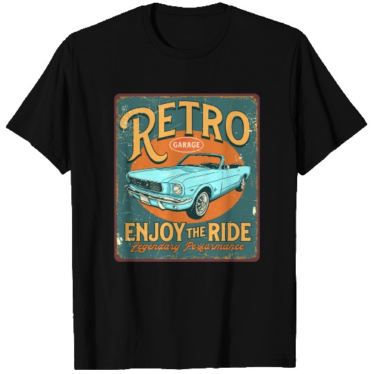 Retro Vintage Automotive Tin Sign T-shirt