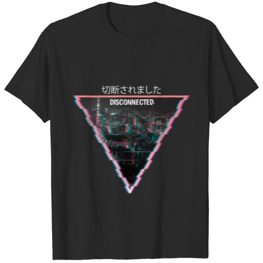 Vaporwave Art Aesthetic 80s 90s Meme Tokyo Disconn T-shirt