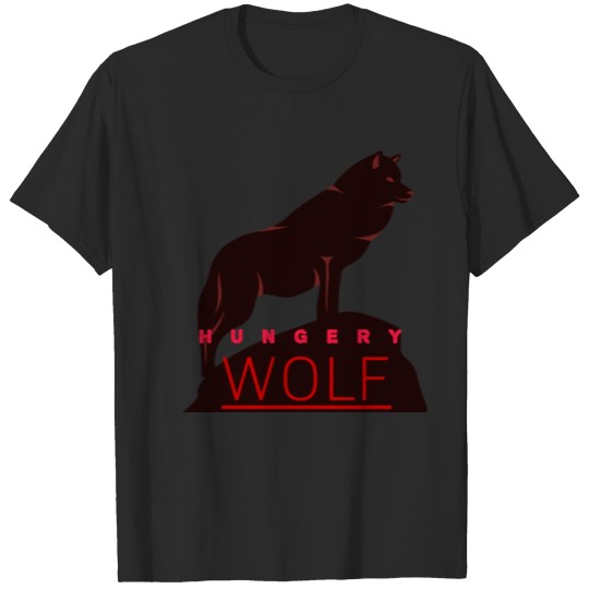 Discover Black Wolf T-shirt
