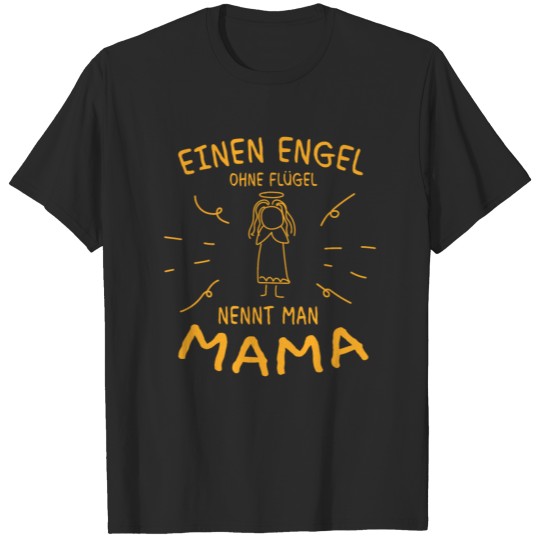 Discover Angel wings mum mother family gift T-shirt
