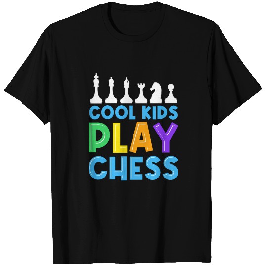 Cool Kids Play Chess Player T-shirt