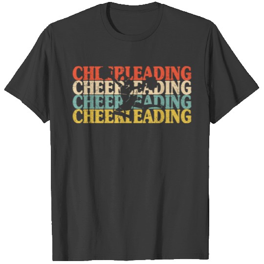 Retro Cheerleading Old School Cheerleader Vintage T-shirt