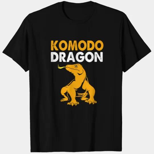 Komodo Dragon Reptiles Lizard T-shirt