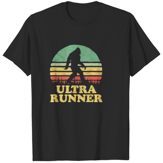 Discover Bigfoot Ultra Runner Vintage Trail Marathon T-shirt