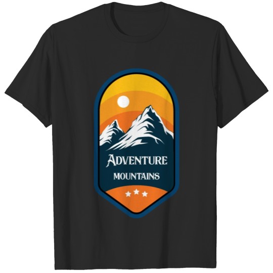 Discover Adventure Mountains T-shirt