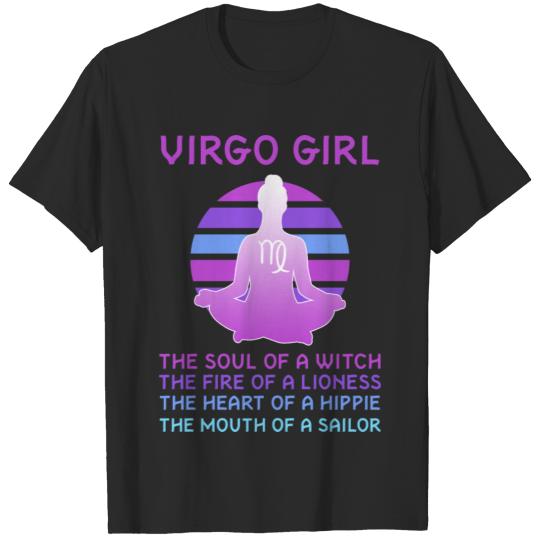 Virgo Girl Mom Mother Daughter T-shirt