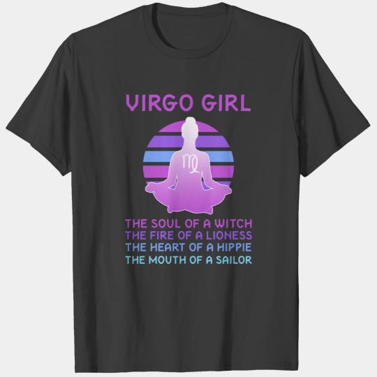 Virgo Girl Mom Mother Daughter T-shirt