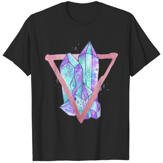 Discover Watercolor Crystals T-shirt