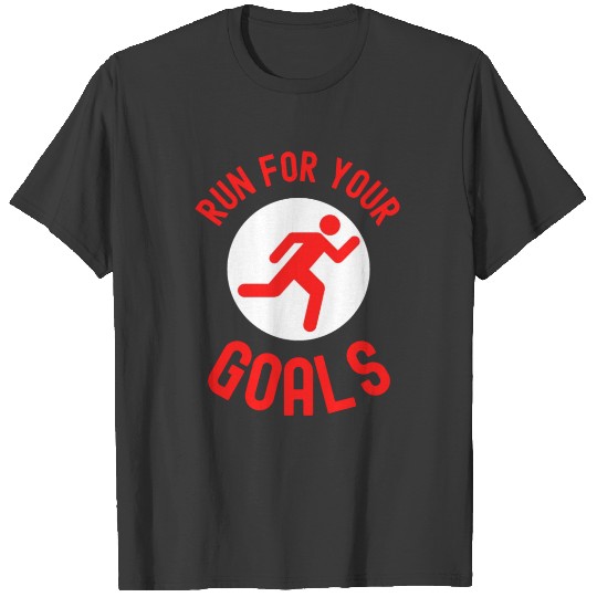 Discover Run For Your Goals - Runner Marathon Man T-shirt
