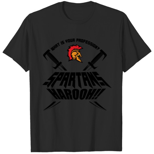 Discover What Is Your Profession? Spartans T-shirt