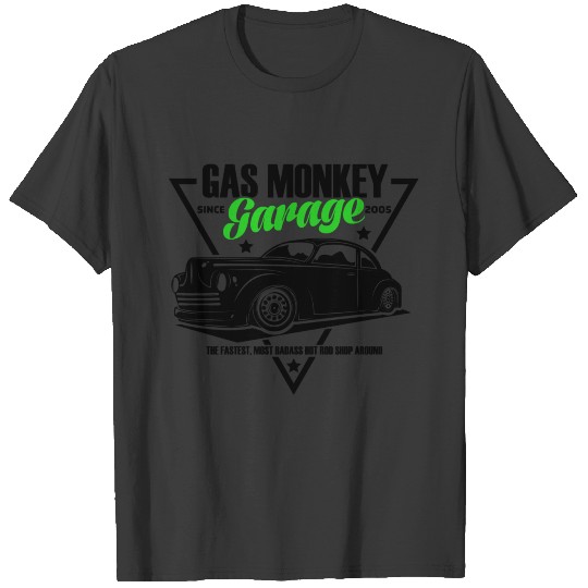 Gas Monkey Garage Tshirt Design T-shirt