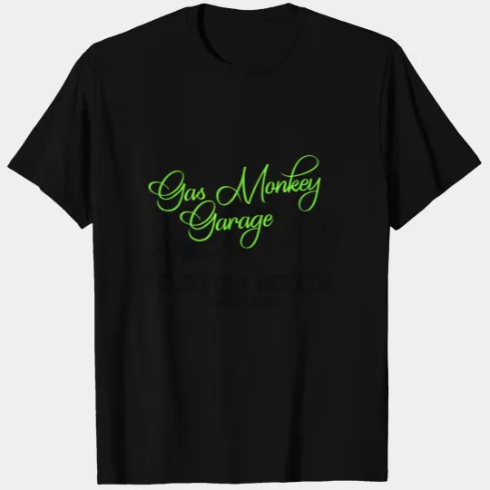 Gas Monkey Garage Tshirt Custom Builds T-shirt