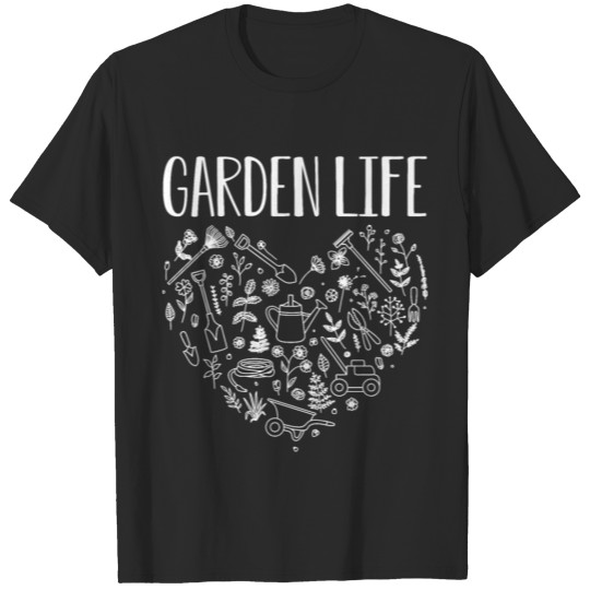 Garden Love Garden Funny Distressed Gardening T-shirt
