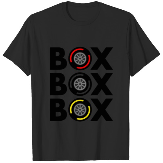 Discover Box F1 Tyre Compound Design Classic T Shirt T-shirt