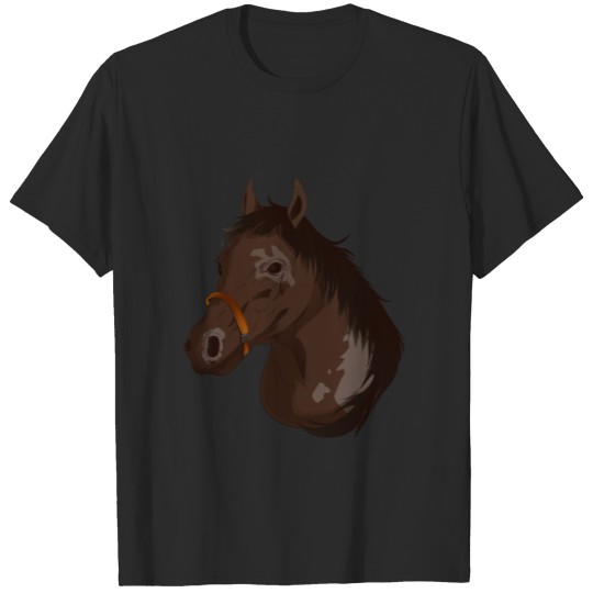 Discover Horse Horse Head T-shirt