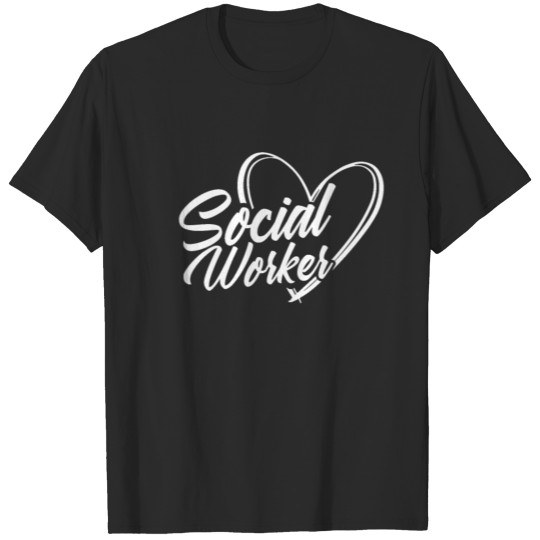 Social Worker Education Work Job T-shirt