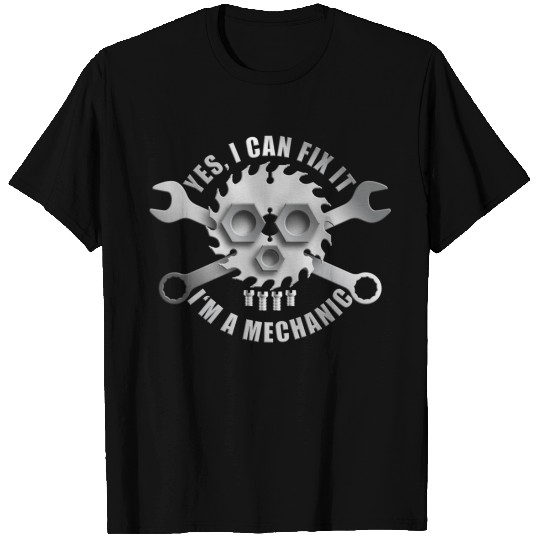mechaniker totenkopf T-shirt