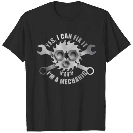 Discover mechaniker totenkopf T-shirt