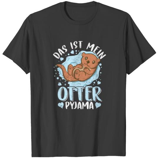 Otter Animal Gift Marten Sweet Weasel Otter T-shirt