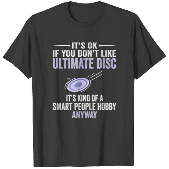 Smart People Hobby Ultimate Disc Ultimate Frisbee T-shirt