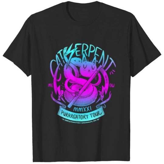 Discover Metal Band Purrrgatory Tour T Shirt T-shirt