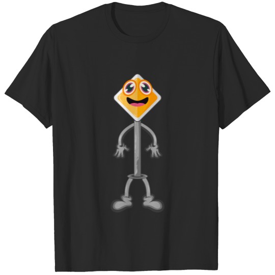 Discover Driver's License Traffic Sign T-shirt