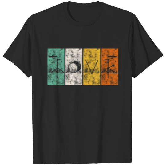 Drummer Shirt, Drummer Gifts For Men, Vintage T-shirt
