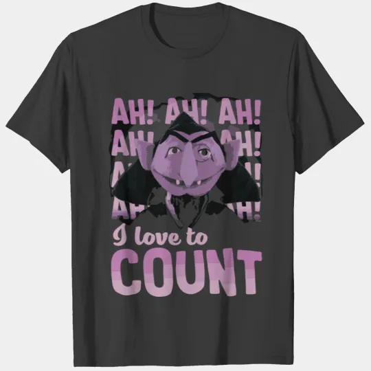 Sesame Street The Count Ah Ah Ah T-shirt