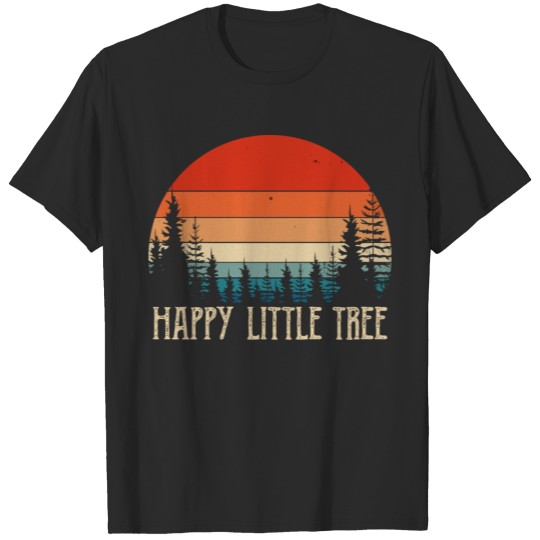 Discover Vintage Happy Little Tree T-shirt