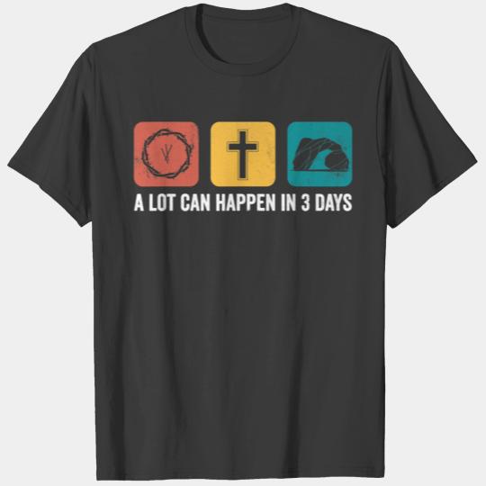Vintage A Lot Can Happen in 3 Days T-shirt