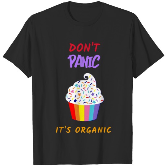 Discover panic organic design T-shirt