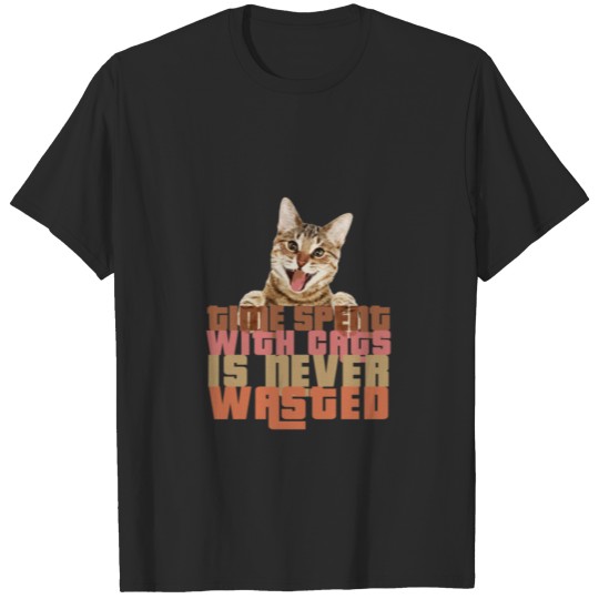 Discover Cats pets funny sayings Classic T-Shirt T-shirt