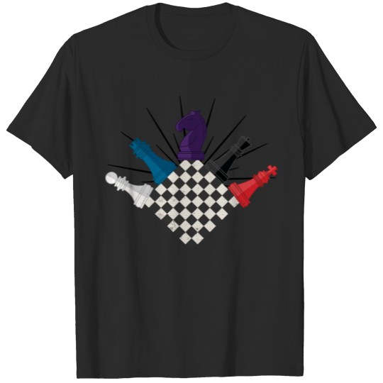 Discover Chess chess player Sport Matt Gift T-shirt