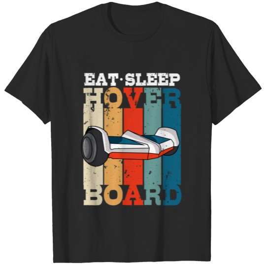 Discover Eat, Sleep, Hoverboard Themed, Boys T-shirt