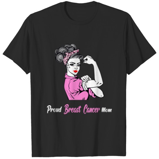 Discover Proud Breast Cancer Mom Wear Pink T-shirt