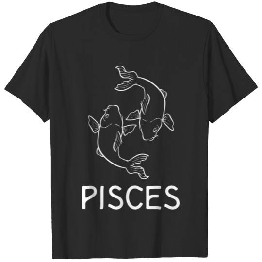 Discover Pisces Koi Fish Pocket T-shirt