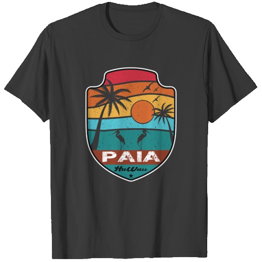Maui Paia Hawaii Hi Beach Vacation Gifts T-shirt