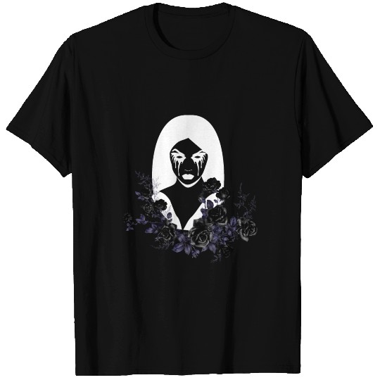 Gothik raven goth skull death skull goth punk dark T-shirt