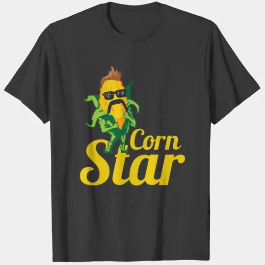 Funny Corn Star Gift For A Maize Farmer T-shirt