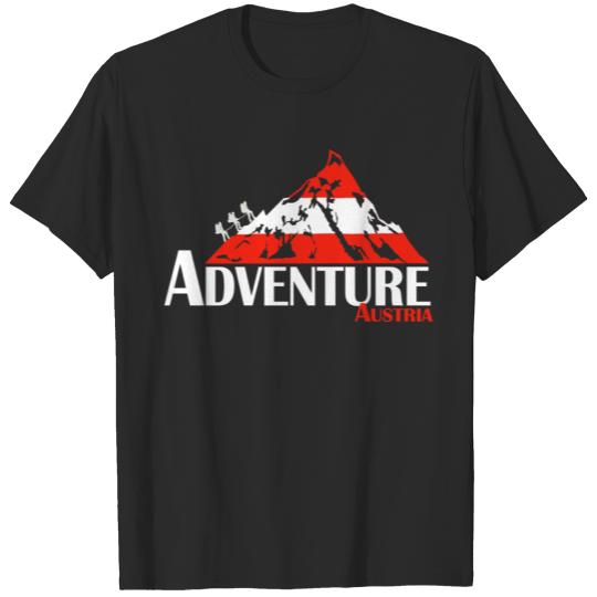 Discover Adventure Austria, mountaineers T-shirt
