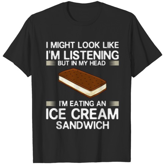 Ice Cream Sandwich Gift Cookie Recipe T-shirt