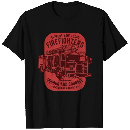 Fire Brigade - Honor And Courage T-shirt