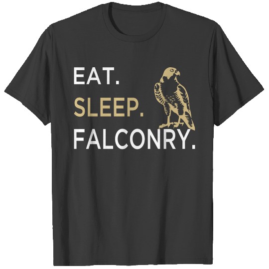 Falconry Falcon Bird Lover Falconer T-shirt