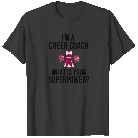 Cheer Coach Gifts | Cheerleading Coach Trainer T-shirt