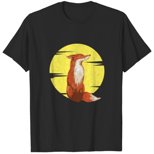 Discover Fox picture Moonlight T-shirt
