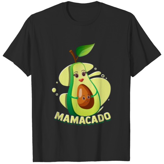 Discover Avocado Vegan Vegetable Gift Food Guacamole T-shirt