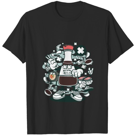 Discover Soy Sauce for animated characters comics and pop c T-shirt
