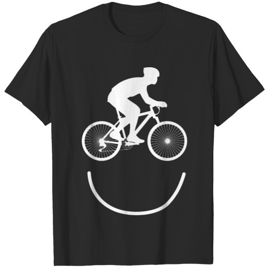 Discover Smile Face Bike For Biking Lovers T-shirt