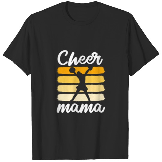 Discover Funny Cheerleaders Mom Cheer Mama Cool Mother Gift T-shirt